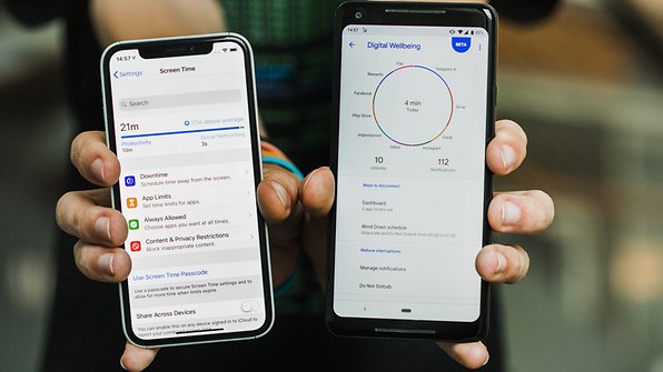 Android 9 Pie vs iOS 12: all roads lead to Rome | NextPit
